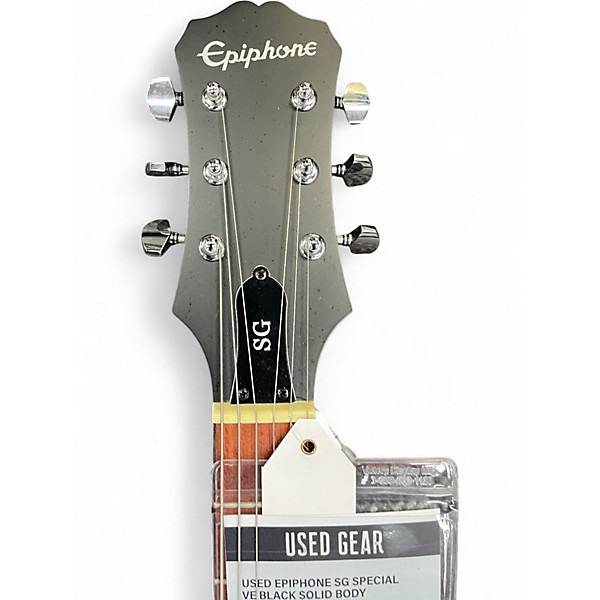 Used Epiphone SG Special VE Black Solid Body Electric Guitar