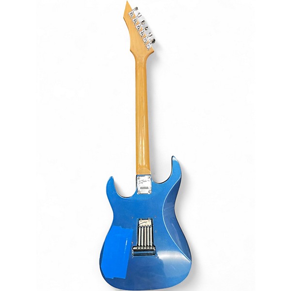 Used B.C. Rich ASM Platinum Blue Solid Body Electric Guitar