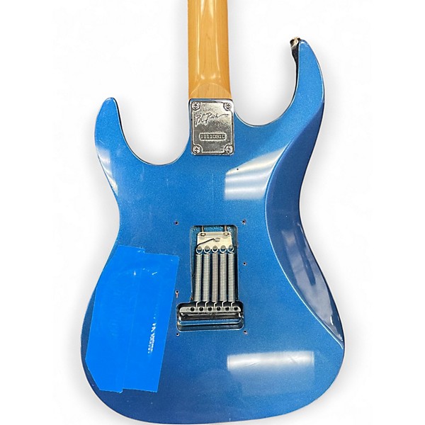 Used B.C. Rich ASM Platinum Blue Solid Body Electric Guitar