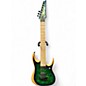 Used Ibanez RGDIX7MPB BLUE AND GREEN Solid Body Electric Guitar thumbnail