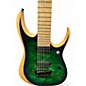 Used Ibanez RGDIX7MPB BLUE AND GREEN Solid Body Electric Guitar