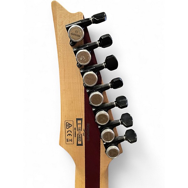 Used Ibanez RGDIX7MPB BLUE AND GREEN Solid Body Electric Guitar