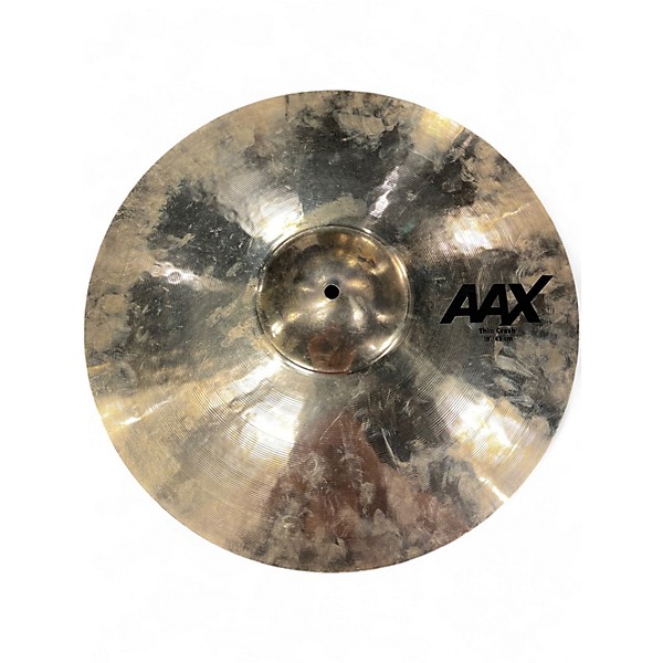 Used SABIAN 18in aax thin crash Cymbal