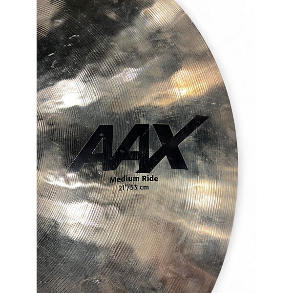 Used SABIAN 21in aax medium ride Cymbal