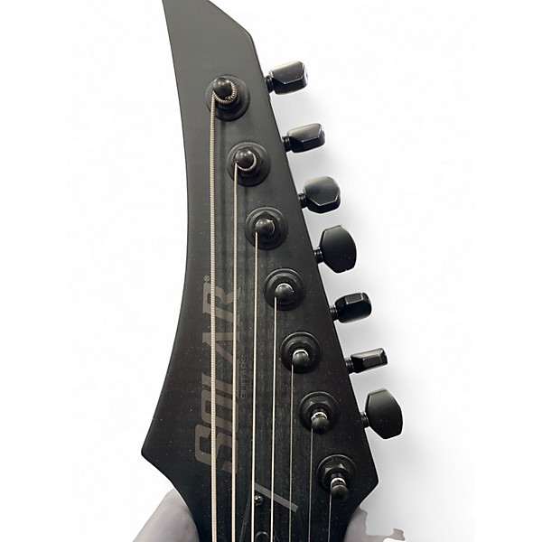 Used Solar Guitars A2.7FBB Trans Black Solid Body Electric Guitar