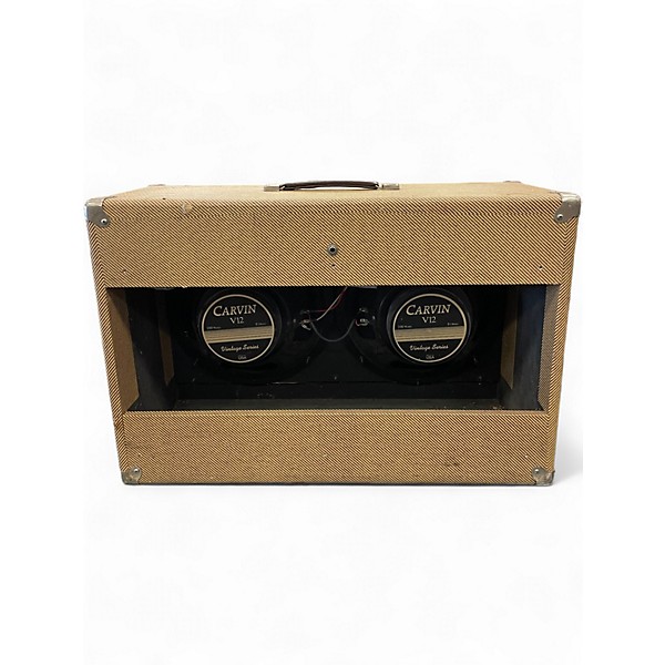 Used Carvin v12 2x12 Guitar Cabinet