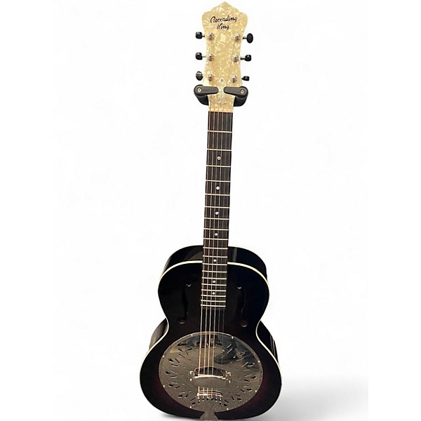 Used Recording King RR-41-VS Rattlesnake Vintage Sunburst Resonator Guitar