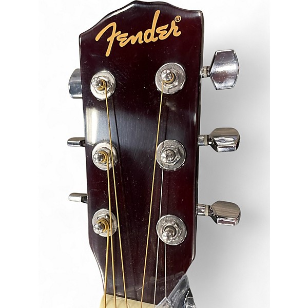 Used Fender FA100 Natural Acoustic Guitar