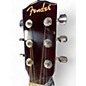 Used Fender FA100 Natural Acoustic Guitar