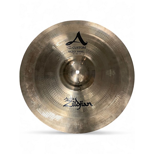 Used Zildjian 16in A Custom Rezo Crash Cymbal
