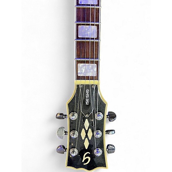 Used Giannini GSH-351 SUNBURST Hollow Body Electric Guitar