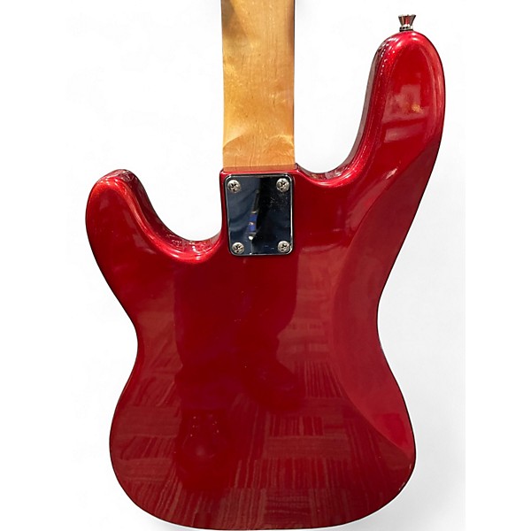 Used Crescent  P STYLE BASS RED Electric Bass Guitar