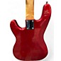Used Crescent  P STYLE BASS RED Electric Bass Guitar