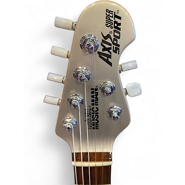 Used Ernie Ball Music Man Axis Super Sport GREY Solid Body Electric Guitar