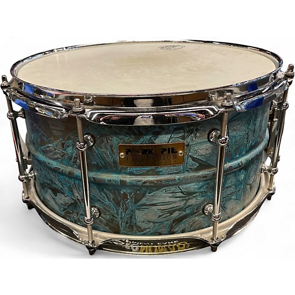 Used 2017 Pork Pie 13in Brass Patina Brass Patina Drum