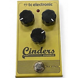 Used TC Electronic Cinders Overdrive Effect Pedal