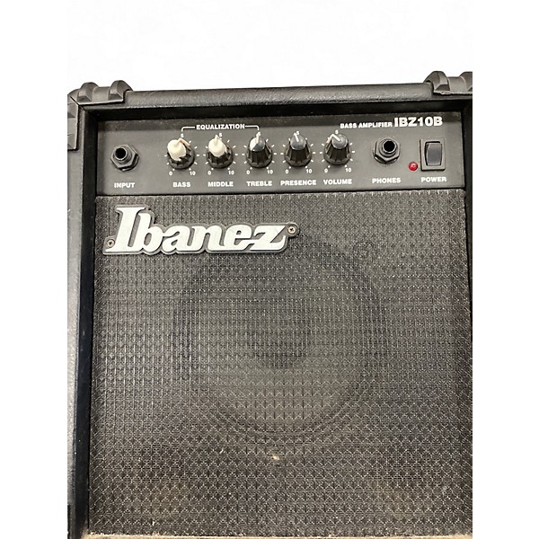 Used Ibanez IBZ10B 1X6.5 10W Bass Combo Amp