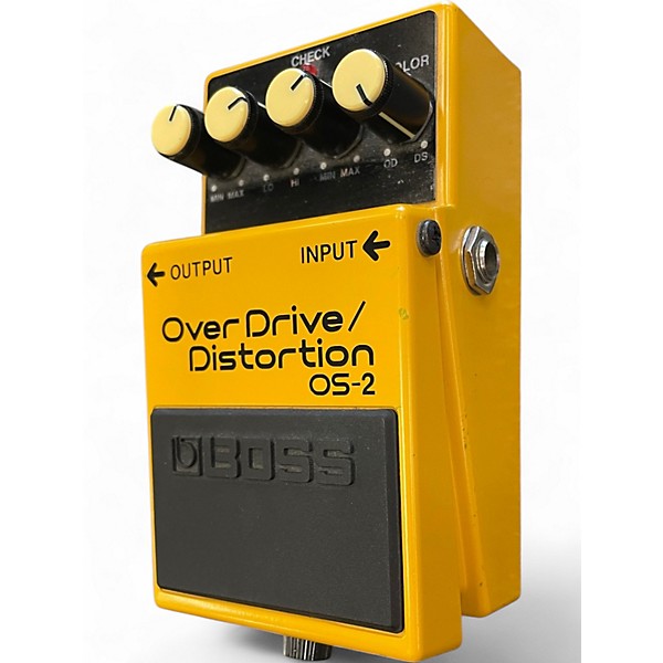 Used BOSS OS2 Overdrive Distortion Effect Pedal