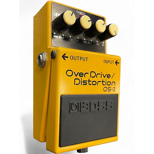 Used BOSS OS2 Overdrive Distortion Effect Pedal