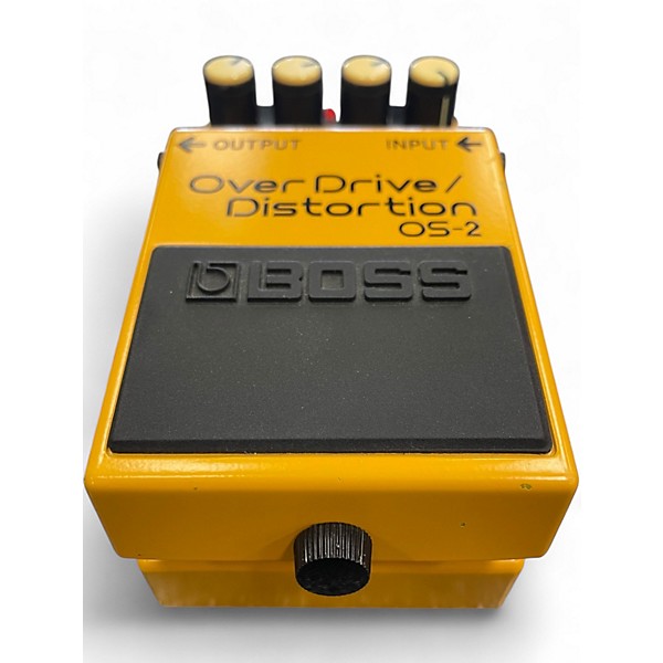 Used BOSS OS2 Overdrive Distortion Effect Pedal