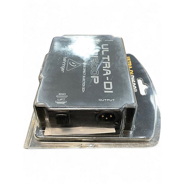 Used Behringer DI600P Passive Direct Box