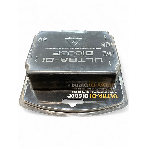 Used Behringer DI600P Passive Direct Box