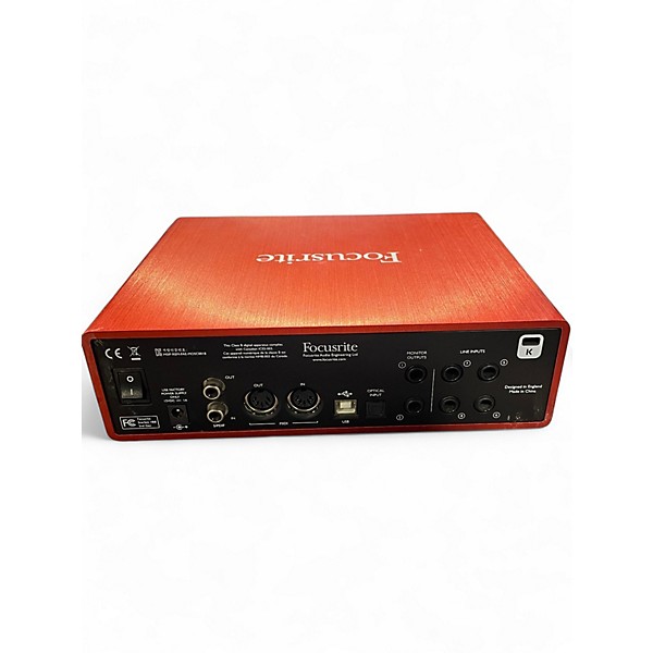 Used Focusrite Scarlett 18i8 Audio Interface