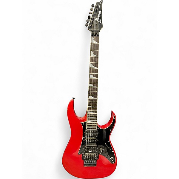 Used Ibanez RG750 Candy Apple Red Solid Body Electric Guitar