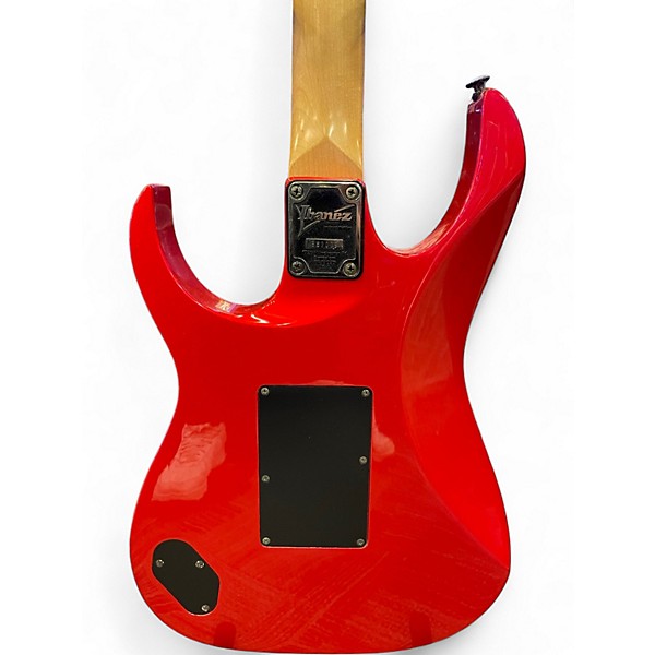 Used Ibanez RG750 Candy Apple Red Solid Body Electric Guitar