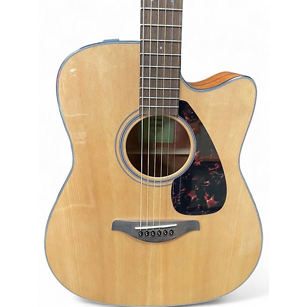 Used Yamaha FGX800C Natural Acoustic Electric Guitar