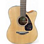 Used Yamaha FGX800C Natural Acoustic Electric Guitar