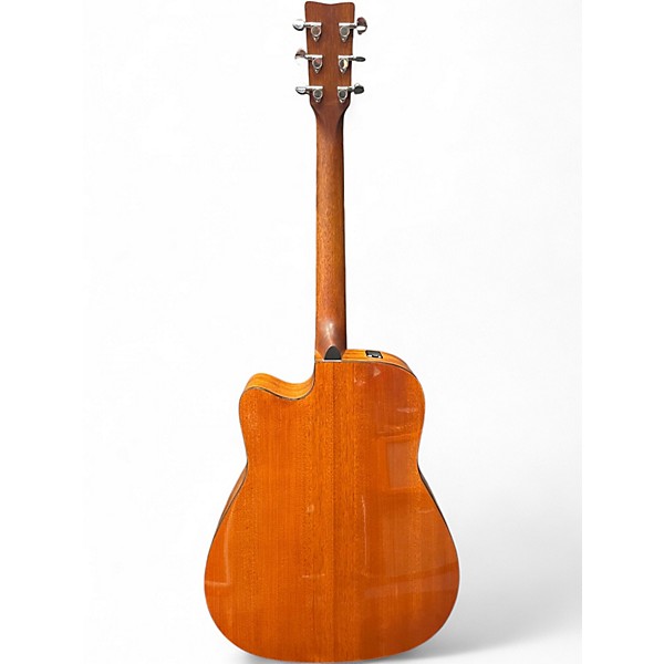 Used Yamaha FGX800C Natural Acoustic Electric Guitar