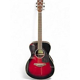 Used Yamaha FS830 red burst Acoustic Guitar