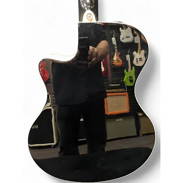 Used Yamaha APX600 Black Acoustic Electric Guitar