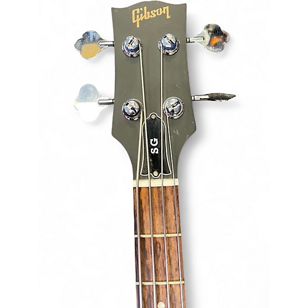 Used Gibson SG Bass Red Electric Bass Guitar