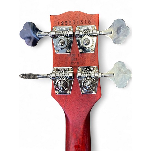 Used Gibson SG Bass Red Electric Bass Guitar