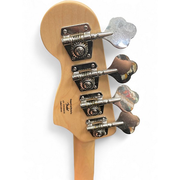 Used Squier Precision Bass Black Electric Bass Guitar