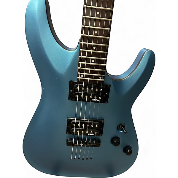 Used Schecter Guitar Research C-1 SATIN BLUE Solid Body Electric Guitar
