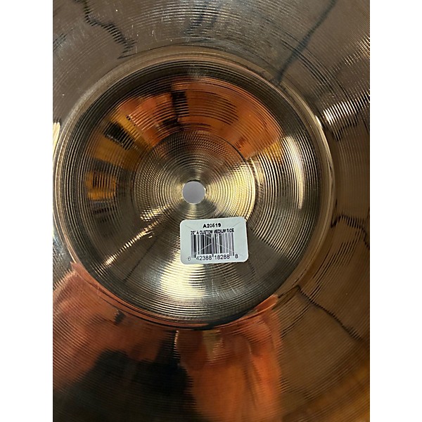 Used 2022 Zildjian 20in A Custom Medium Ride Cymbal
