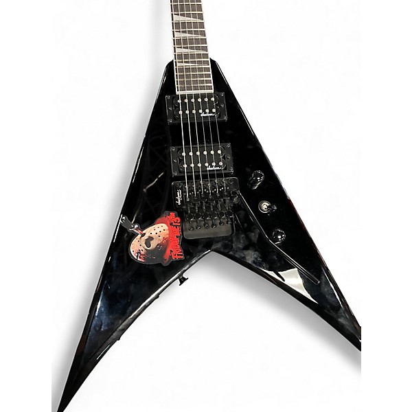 Used Jackson JS Series King V JS32 Black Solid Body Electric Guitar