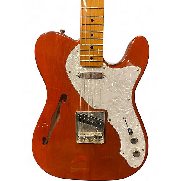 Used Squier Classic Vibe Telecaster Thinline Walnut Hollow Body Electric Guitar