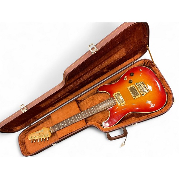 Used Ibanez RoadStar II RS1000 Cherry Sunburst Solid Body Electric Guitar