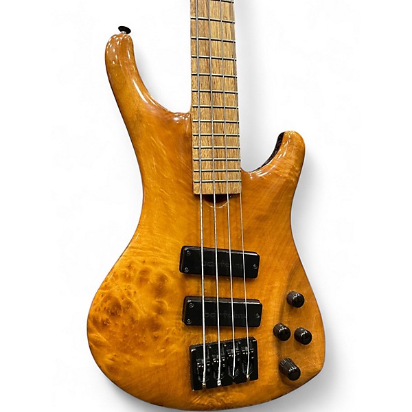Used Roscoe LG-3000 Natural Electric Bass Guitar