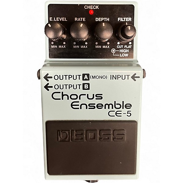 Used BOSS CE5 Chorus Ensemble Effect Pedal