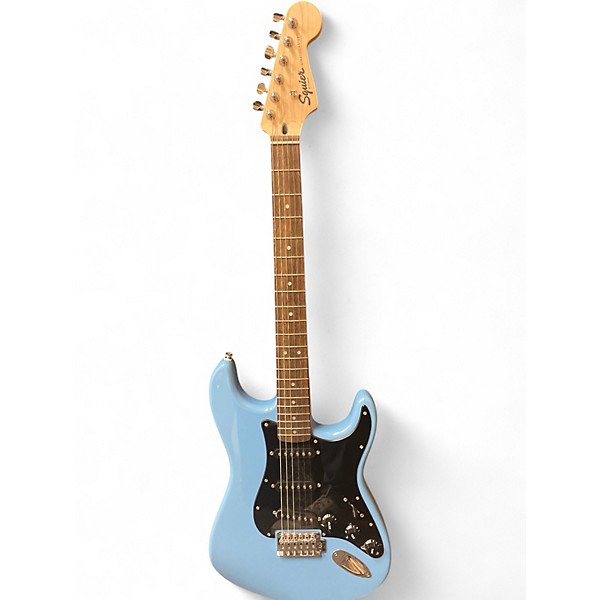 Used Squier Sonic Stratocaster California Blue Solid Body Electric Guitar