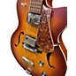 Used Godin 5th Avenue Kingpin II Amber Hollow Body Electric Guitar