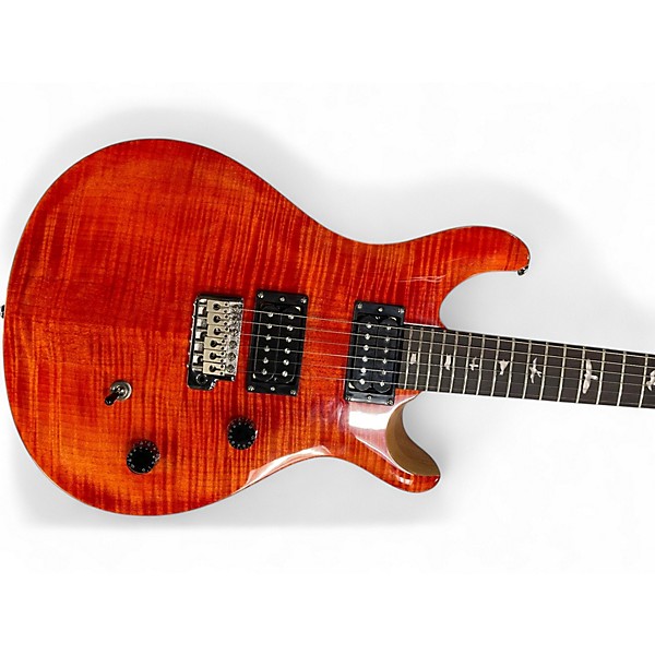 Used PRS SE CE24 Blood Orange Solid Body Electric Guitar