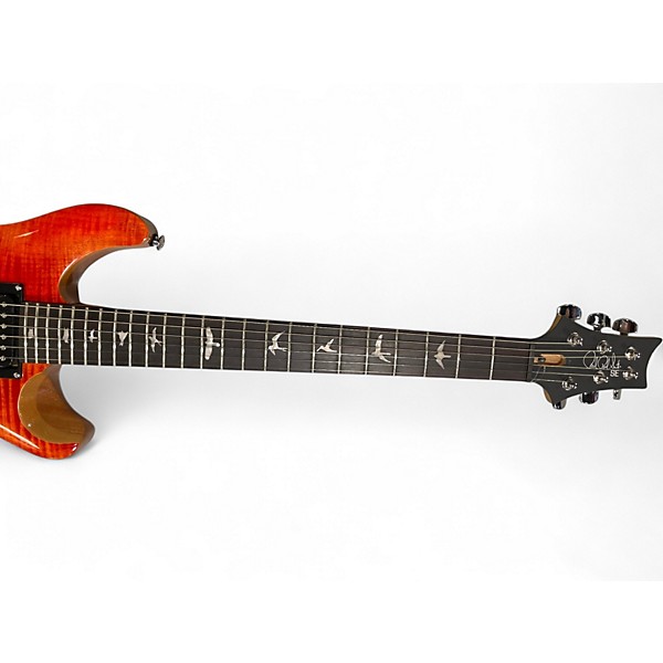 Used PRS SE CE24 Blood Orange Solid Body Electric Guitar