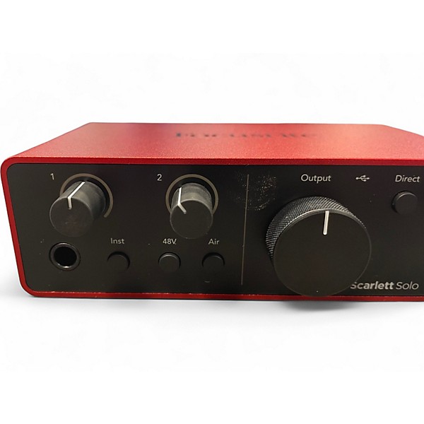 Used Focusrite Scarlett Solo Audio Interface