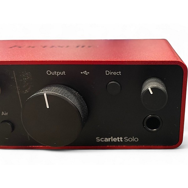 Used Focusrite Scarlett Solo Audio Interface